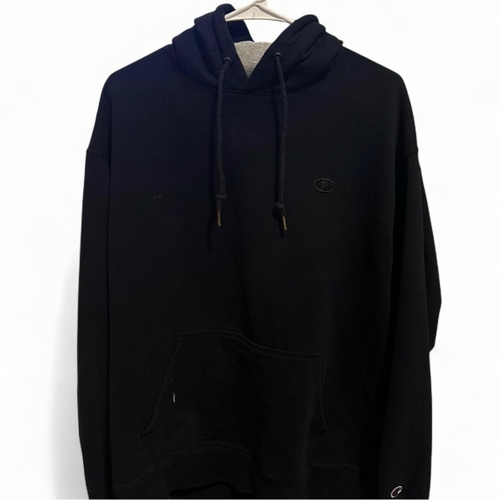Champion Men's Classic Black Pullover Hoodie